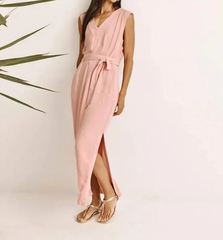 Timeless Street Evian Maxi Dress In Posie