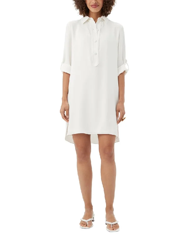 Layered Utility Trina Turk Portrait 2 Shirt Dress