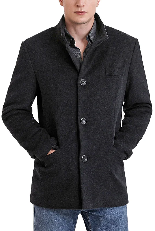 BGSD Men Perry Cashmere Wool Blend City Coat