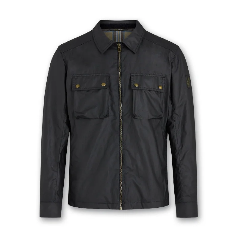 Belstaff - Dunstall Waxed Jacket in Dark Navy