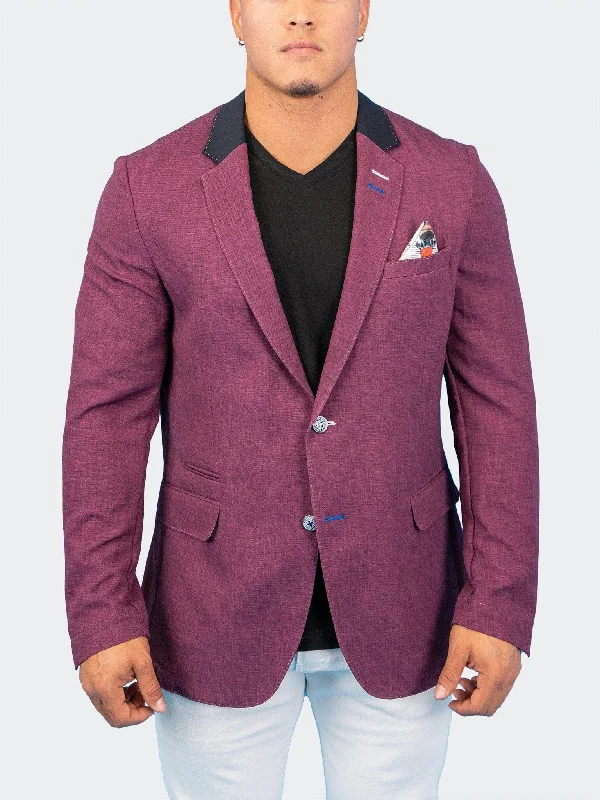 Blazer Unconstructed Shadow Pink