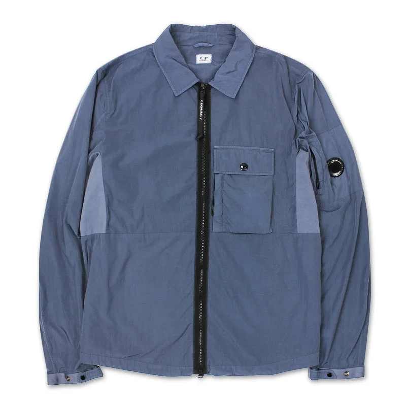 C.P Company - Chrome Overshirt In Blue Steel