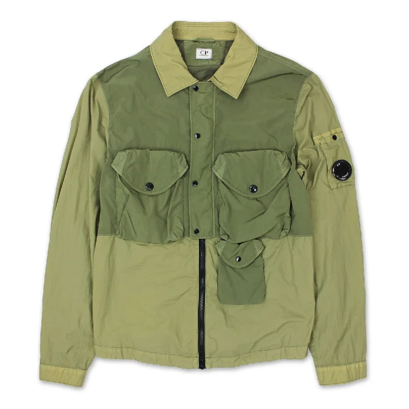 C.P. Company - Taylon L Utility Overshirt In Olive