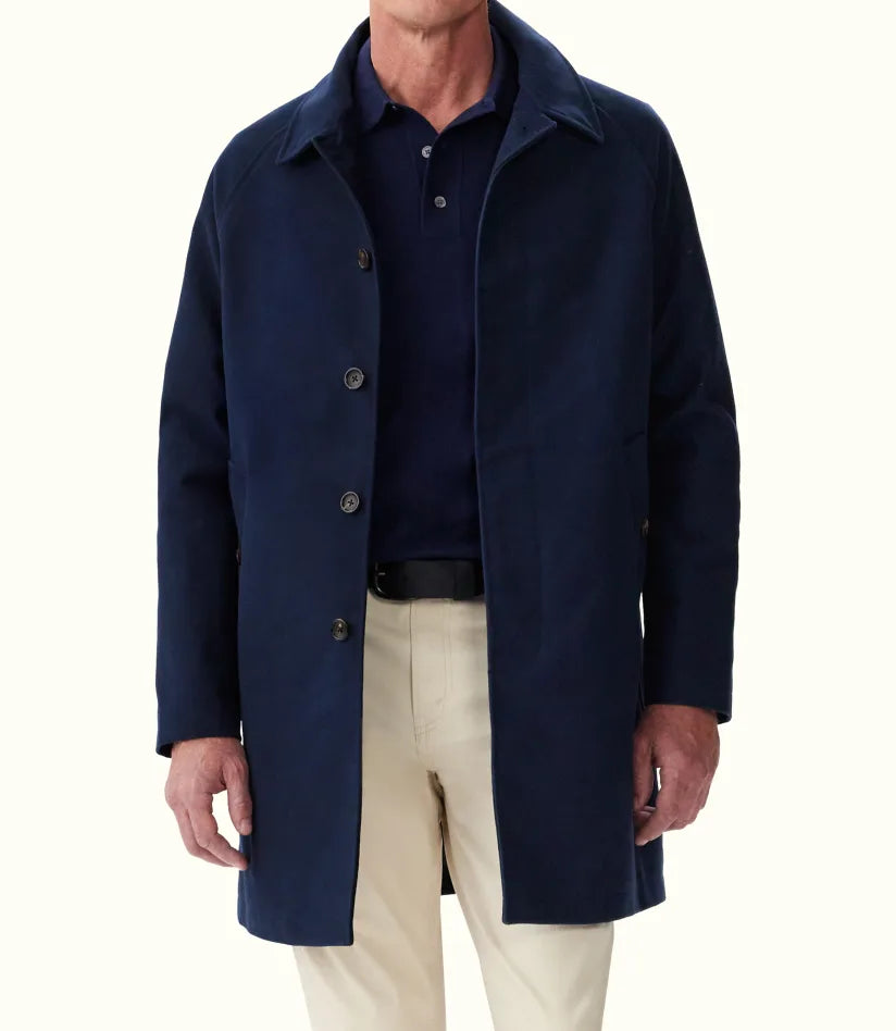 Harry Moleskin Carcoat - Navy