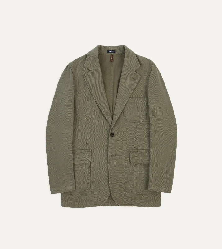 Khaki Heavy Cotton Twill Games Blazer Mk. I