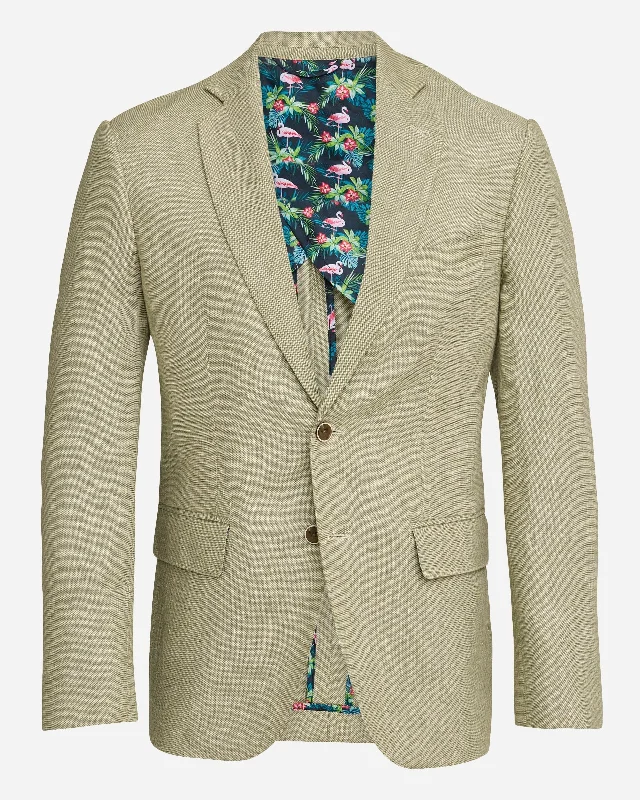 Mint Linen Blazer