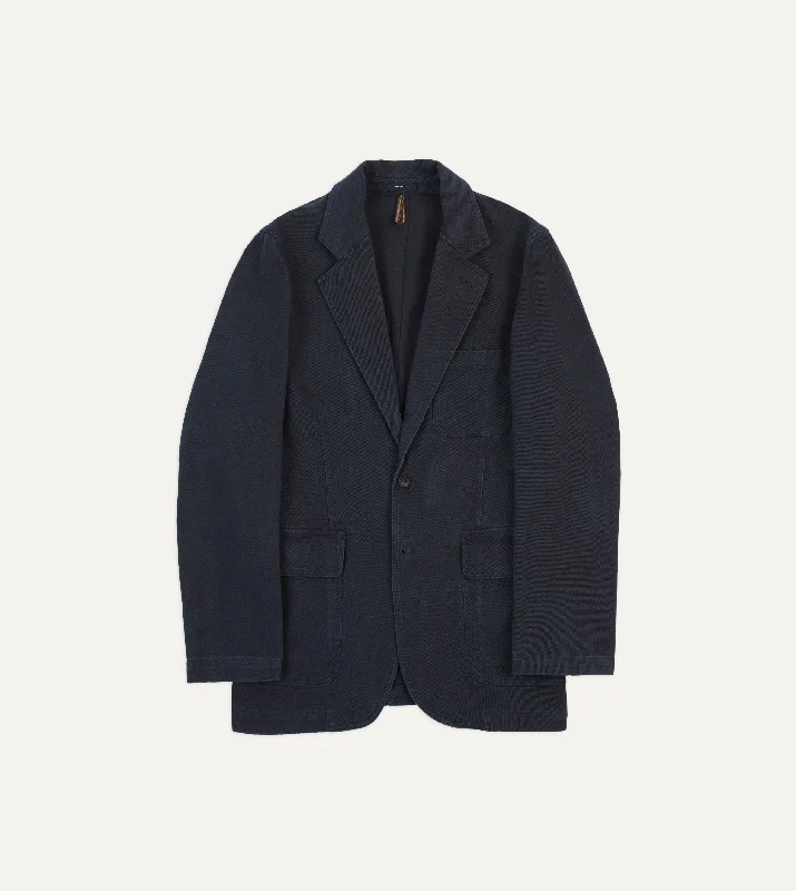 Navy Heavy Cotton Twill Games Blazer Mk. I