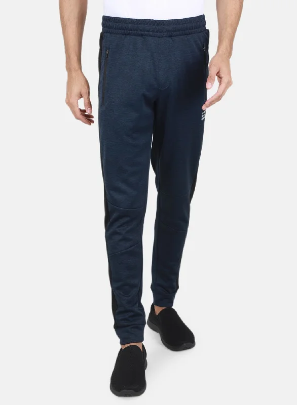 Rock-it Men NAvy Blue Solid Jogger