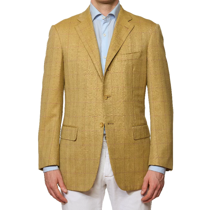 VANNUCCI Milano Beige Zegna Virgin Wool Jacket EU 50 NEW US 40