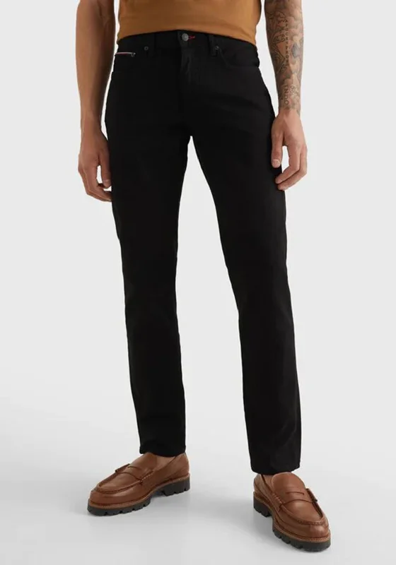 Tommy Hilfiger Denton Straight Fit Jeans, Black