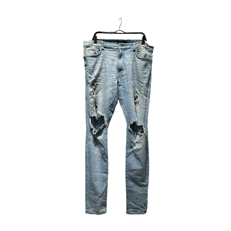 Modern Grunge AMIRI/Skinny Pants/38/Cotton/BLU/