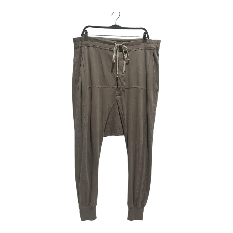 Versatile Fashion RICK OWENS DRKSHDW/Pants/34/Cotton/BRW/Joggers/DROP CROTCH SWEATPANTS