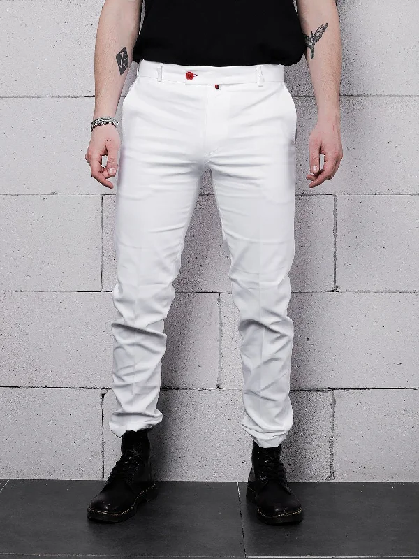 Minimalist Tailoring CREAM FRAPPUCCINO PANTS