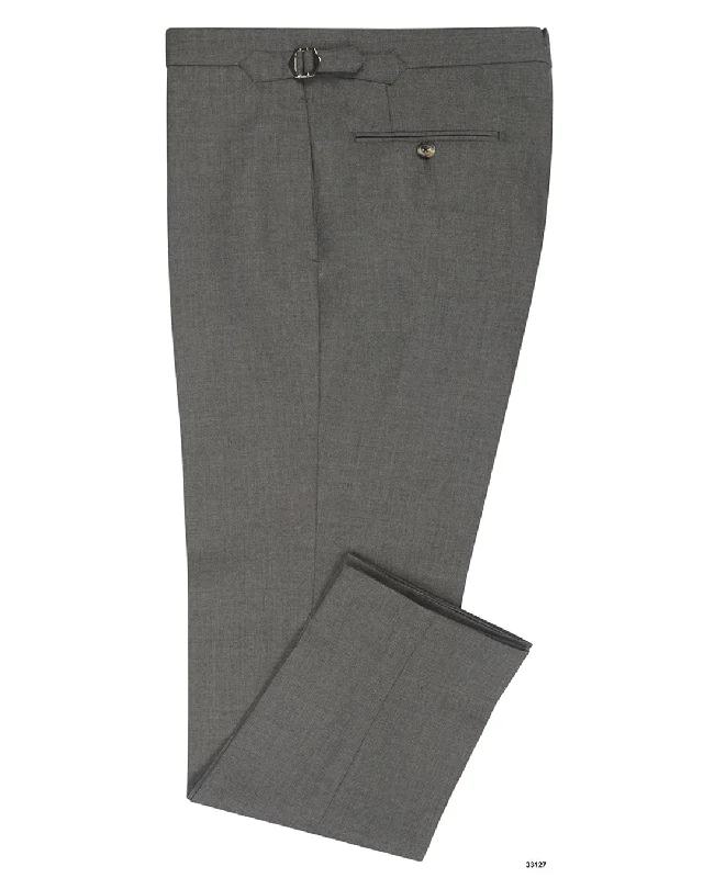 Casual Essentials Holland & Sherry Crispaire Grey Solid