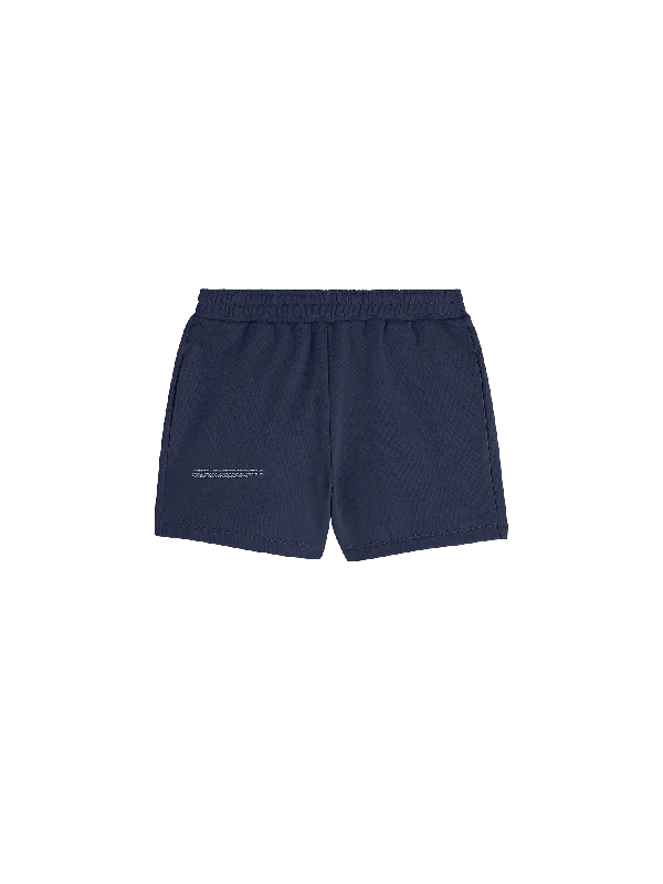 Tailored Utility Mens 365 Midweight Shorts—navy blue