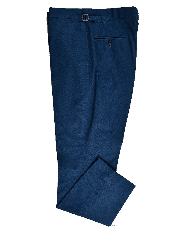 Modern Rugged Soft Blue Stretch Twill Pants