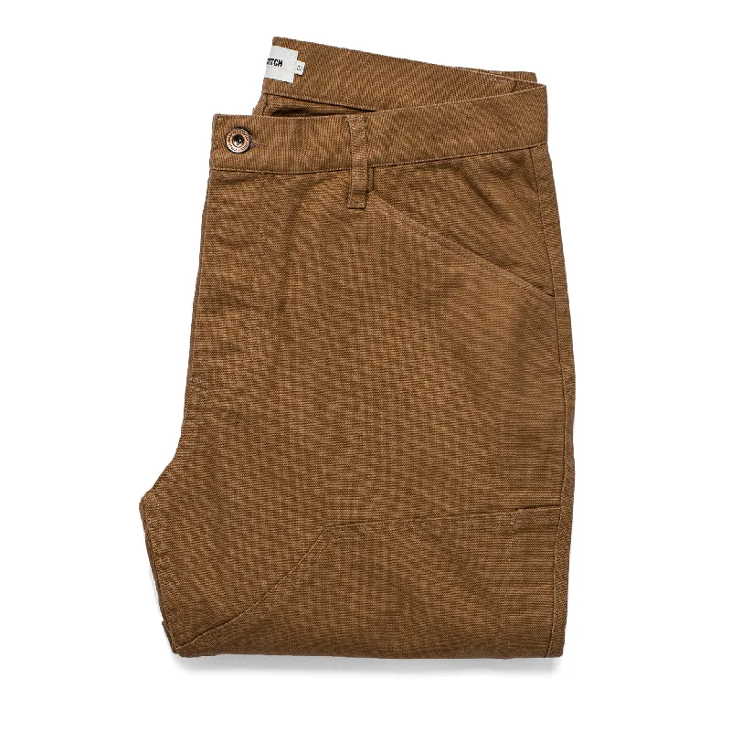 Cozy Layers The Chore Pant in Washed Camel