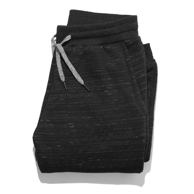 Versatile Fashion The Travel Pant in Black Fleece