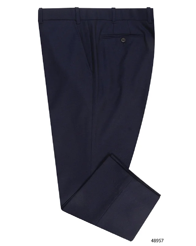 Contemporary Outfit VBC - 4 Ply Tropical Wool: Navy Dress Pant